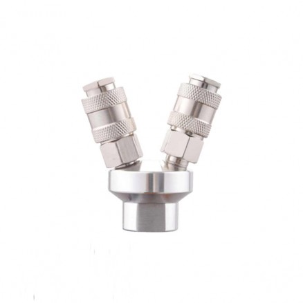 Multi-line 3-in-1 quick connector
